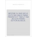 LA PASSION DU PALATINUS. EDITION BILINGUE