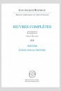 THÉÂTRE ET ÉCRITS SUR LE THÉÂTRE