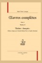 OC . TOME II. THÉÂTRE II. THÉÂTRE "FRANÇAIS" : CRISPIN RIVAL DE SON MAÎTRE, TURCARET...