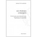 POESIES LYRIQUES LES