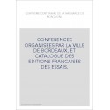 QUATRIEME CENTENAIRE DE LA NAISSANCE DE MONTAIGNE.