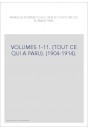 ANNALES ROMANTIQUES (1904-1914).