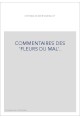 COMMENTAIRES DES "FLEURS DU MAL".