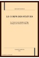 LE CORPS DES STATUES