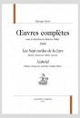 OEUVRES COMPLÈTES : 1840, LES SEPT CORDES DE LA LYRE, GABRIEL