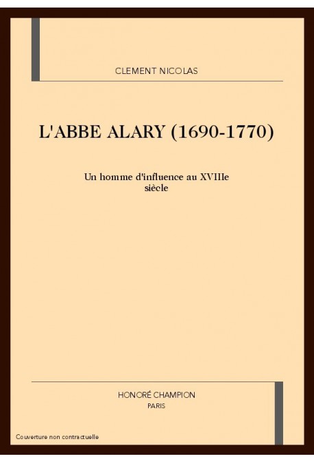 L'ABBE ALARY (1690-1770)