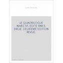 LE QUADRILOGUE INVECTIF. (1950)