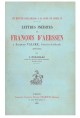 UN ENVOYÉ HOLLANDAIS À LA COUR DE HENRI IV: LETTRES INÉDITES DE FRANÇOIS D'AERSSEN À JACQUES VALCKE,