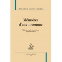 MÉMOIRES DUNE INCONNUE