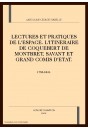 LECTURES ET PRATIQUES DE L'ESPACE. L'ITINERAIRE DE     COQUEBERT DE MONTBRET, SAVANT ET GRAND COMIS D'ETAT.