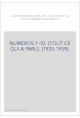LES CAHIERS AUREVILLIENS. NUMEROS 1-10. (TOUT CE QUI A PARU). (1935-1939).