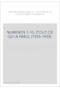 LES CAHIERS AUREVILLIENS. NUMEROS 1-10. (TOUT CE QUI A PARU). (1935-1939).