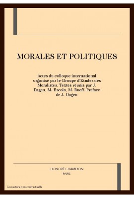 MORALES ET POLITIQUES