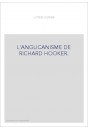 L'ANGLICANISME DE RICHARD HOOKER.
