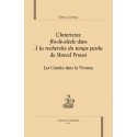 L'INTERTEXTE FIN-DE-SIÈCLE DANS À LA RECHERCHE DU TEMPS PERDU DE MARCEL PROUST
