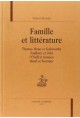 FAMILLE ET LITTERATURE