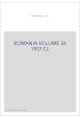 ROMANIA VOLUME 36 ( 1907 ) CL