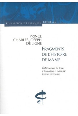 FRAGMENTS DE L'HISTOIRE DE MA VIE