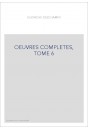 OEUVRES COMPLETES, TOME 6