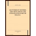 LECTURES ET MYTHES. LES CHOUANS ET LES PAYSANS         D'HONORE DE BALZAC.