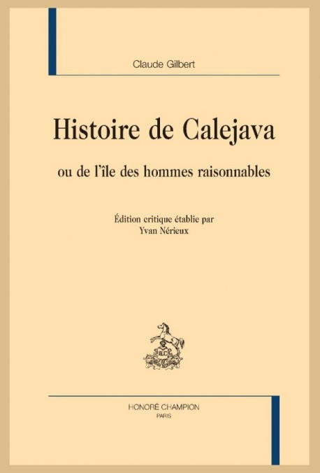 HISTOIRE DE CALEJAVA OU DE LÎLE DES HOMMES RAISONNABLES