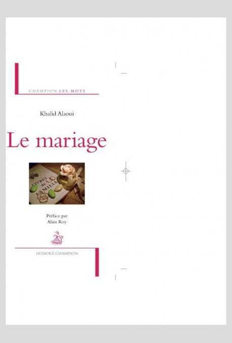 LE MARIAGE