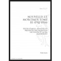 OEUVRES COMPLETES.VII. NOUVELLES ET MORCEAUX.TOME III. 1912-1914.