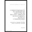 CORRESPONDANCE. TOME XIX. 1784-1786 SADE A LA BASTILLE.