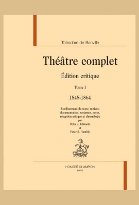 THEATRE COMPLET. TOME I. 1848-1864