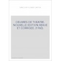 OEUVRES DE THEATRE. NOUVELLE EDITION REVUE ET CORRIGEE. (1760).