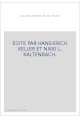 GALIEN LE RESTORE EN PROSE