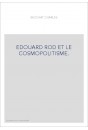 EDOUARD ROD ET LE COSMOPOLITISME.