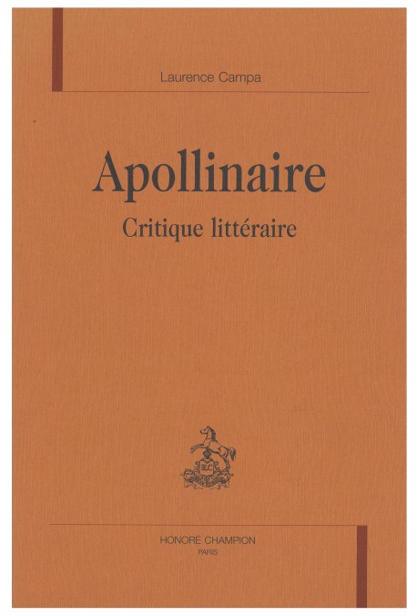 APOLLINAIRE CRITIQUE LITTERAIRE