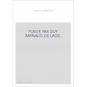 CHOIX DE FABLIAUX.