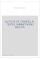 AUTOUR DE 'GRAZIELLA'. TEXTES LAMARTINIENS INEDITS.