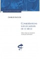 CONSIDERATIONS SUR LES MOEURS DE CE SIECLE