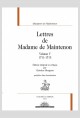 LETTRES DE MADAME DE MAINTENON  VOLUME V. 1711-1713