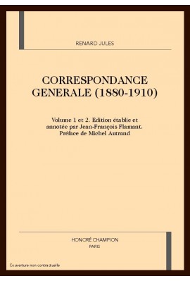 CORRESPONDANCE GENERALE (1880-1910)