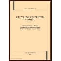 UVRES COMPLÈTES. TOME V. CORRESPONDANCE. AFFAIRES D'ANGLETERRE ET AFFAIRES DE ROME.