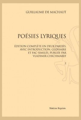 POESIES LYRIQUES