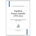 NAPOLÉON FRANCE-AUTRICHE  1797-1814