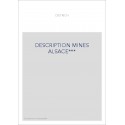 DESCRIPTION DES GÎTES DE MINERAI, FORGES, SALINES, VERRERIES, TRéFLERIES, FABRIQUE DE FER BLANC,