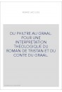 DU PHILTRE AU GRAAL. POUR UNE INTERPRETATION THEOLOGIQUE DU ROMAN DE TRISTAN ET DU CONTE DU GRAAL.