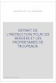 EXTRAIT DE L'INSTRUCTION POUR LES BERGERS ET LES PROPRIETAIRES DE TROUPEAUX.