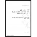 VILLON ET RABELAIS. NOTES ET COMMENTAIRES