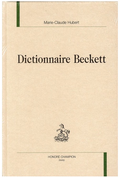 DICTIONNAIRE BECKETT