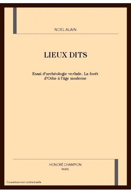 LIEUX DITS