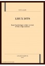 LIEUX DITS