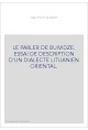 LE PARLER DE BUIVIDZE.
