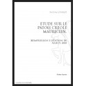 ETUDE SUR LE PATOIS CREOLE MAURICIEN